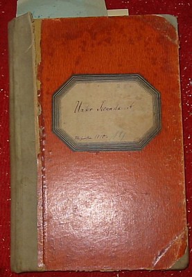 cover of 1910 gradebook