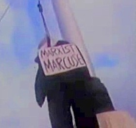 Herbert hanged in effigy, 1969