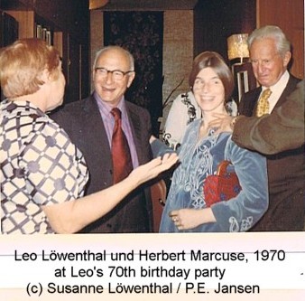 Hert and Leo Lowenthal, 1970