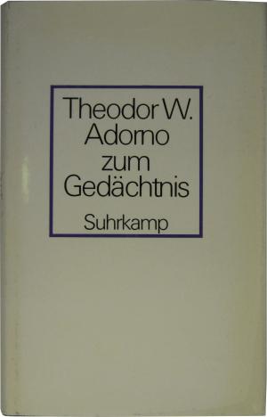 Thumbnail for Reflexion zu Theodor W. Adorno - Aus einem Gespräch mit Michaela Seiffe