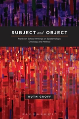 Subject and Object book cover