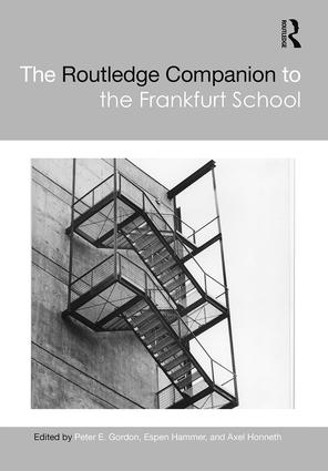Thumbnail for The Routledge Companion to the Frankfurt School
