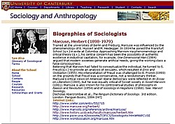 Penguin Dictionary of Sociology Marcuse entry